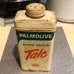 VINTAGE Palmolive After Shave Talc tin